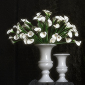 Jens Jakobson Workplace: flowers 5, white lily